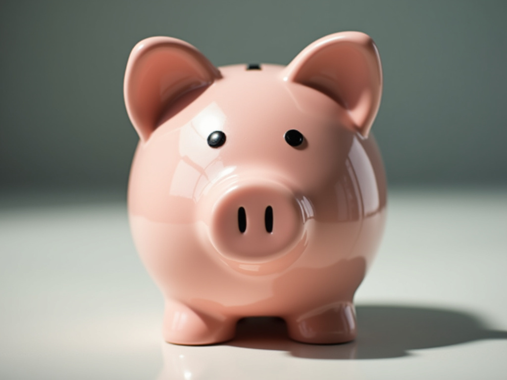Piggy bank — title loans Robinson