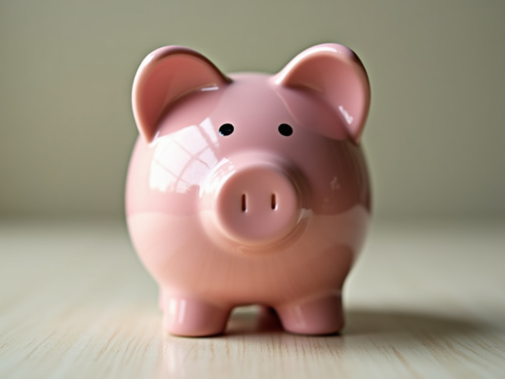 Piggy bank — title loans Robinson