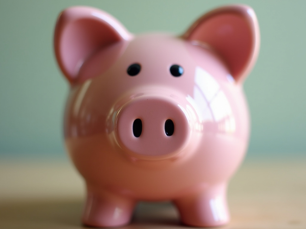 Piggy bank — title loans Robinson
