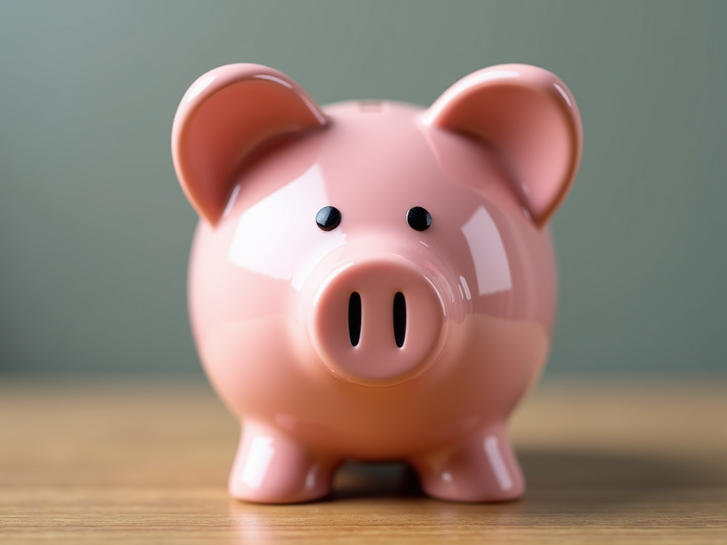 Piggy bank — title loans Robinson