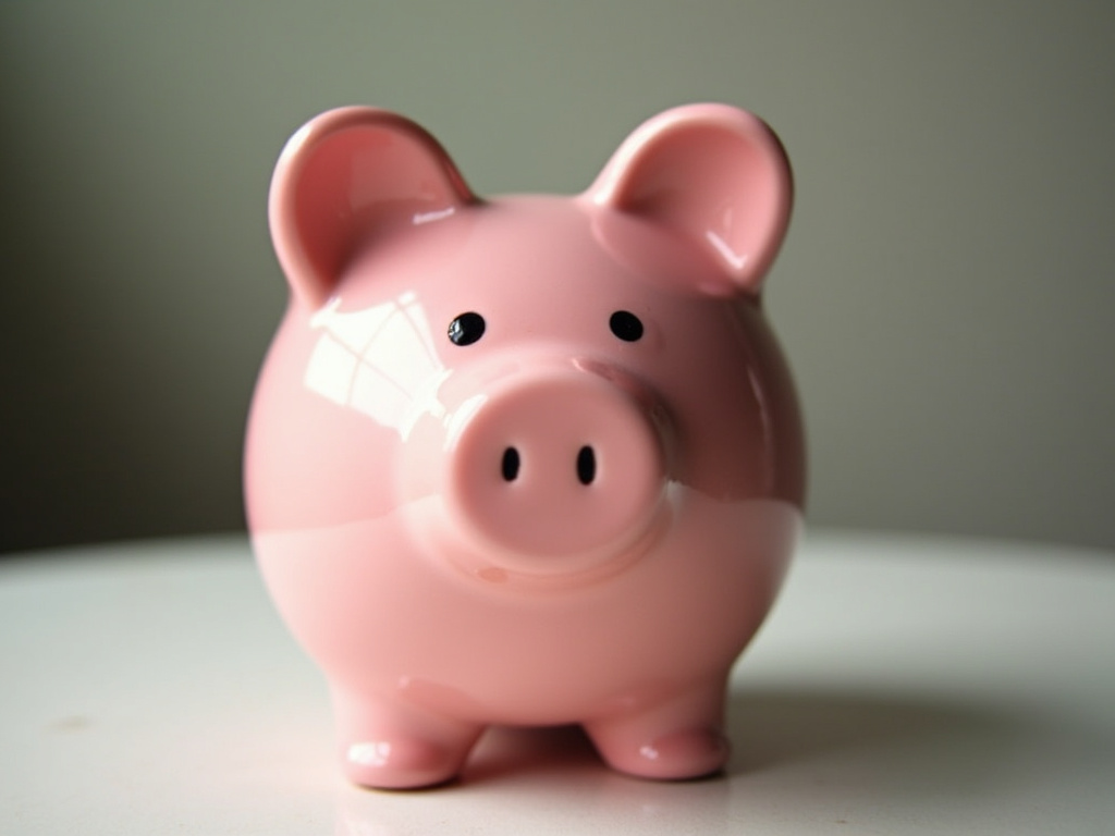 Piggy bank — title loans Robinson