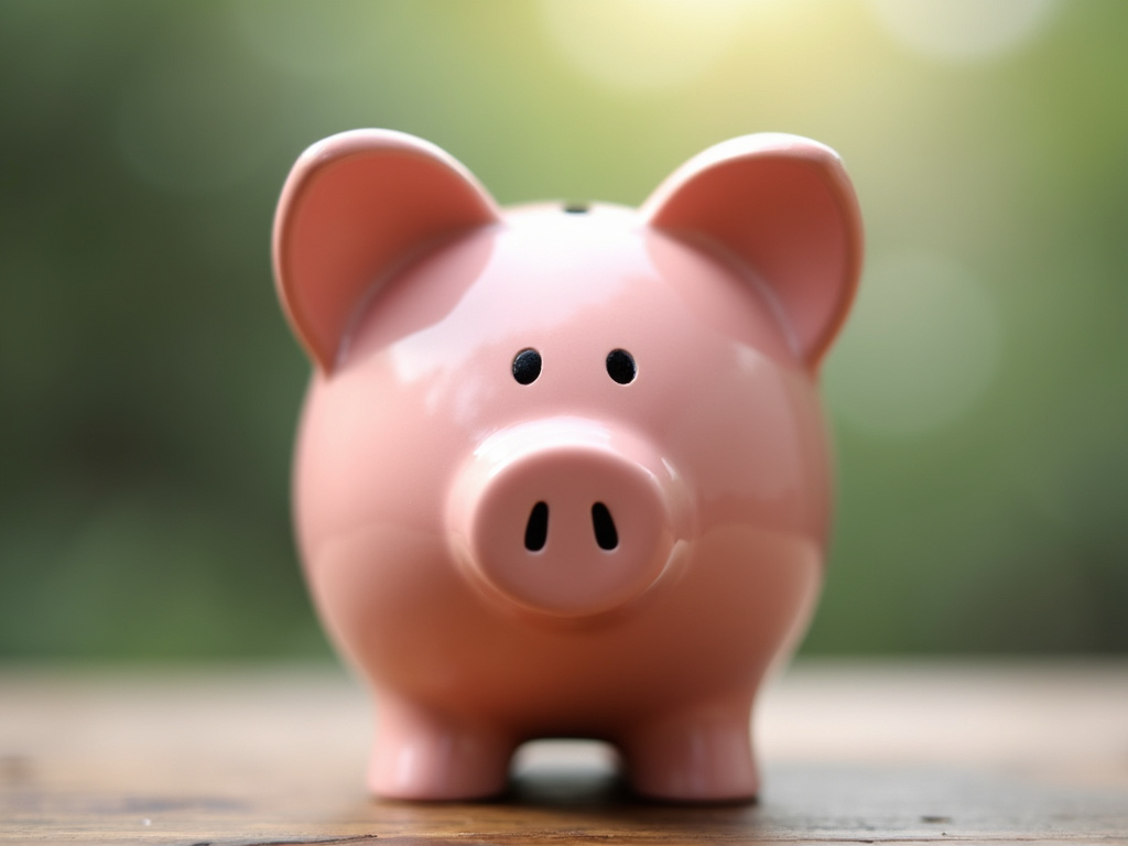 Piggy bank — title loans Robinson