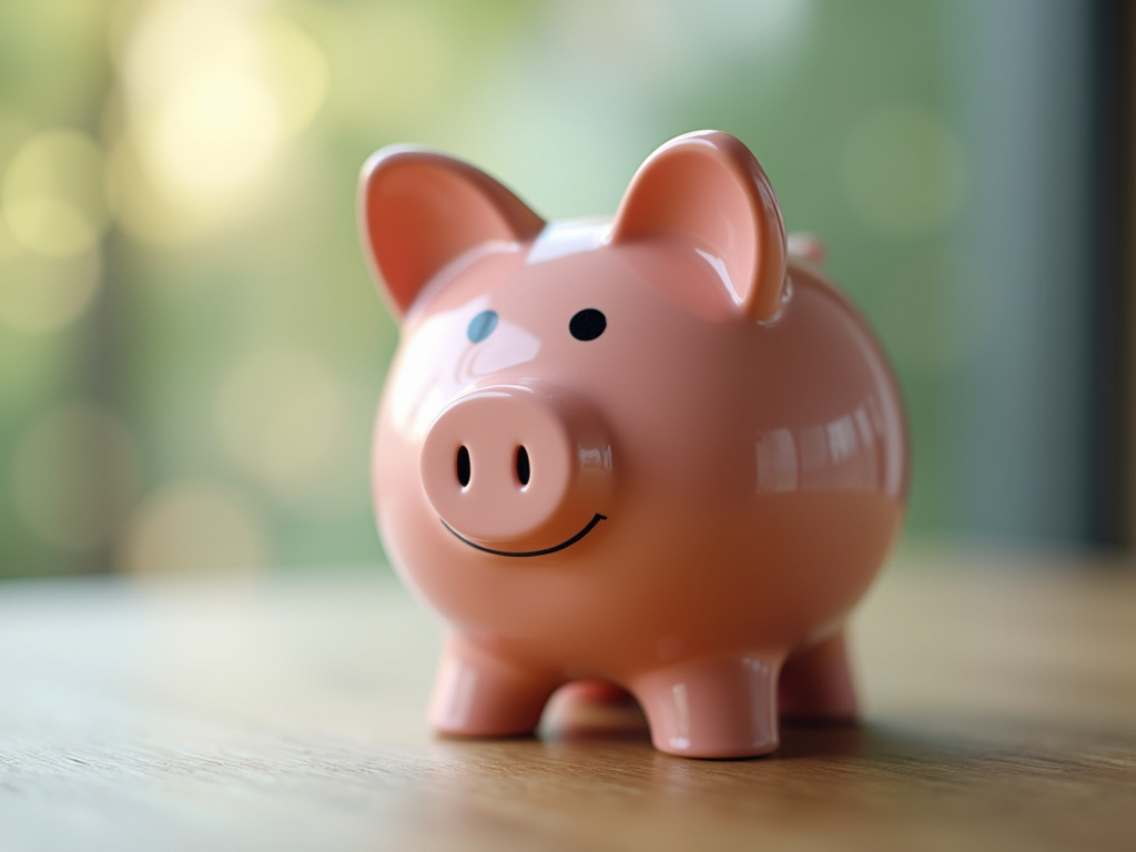 Piggy bank — title loans Robinson
