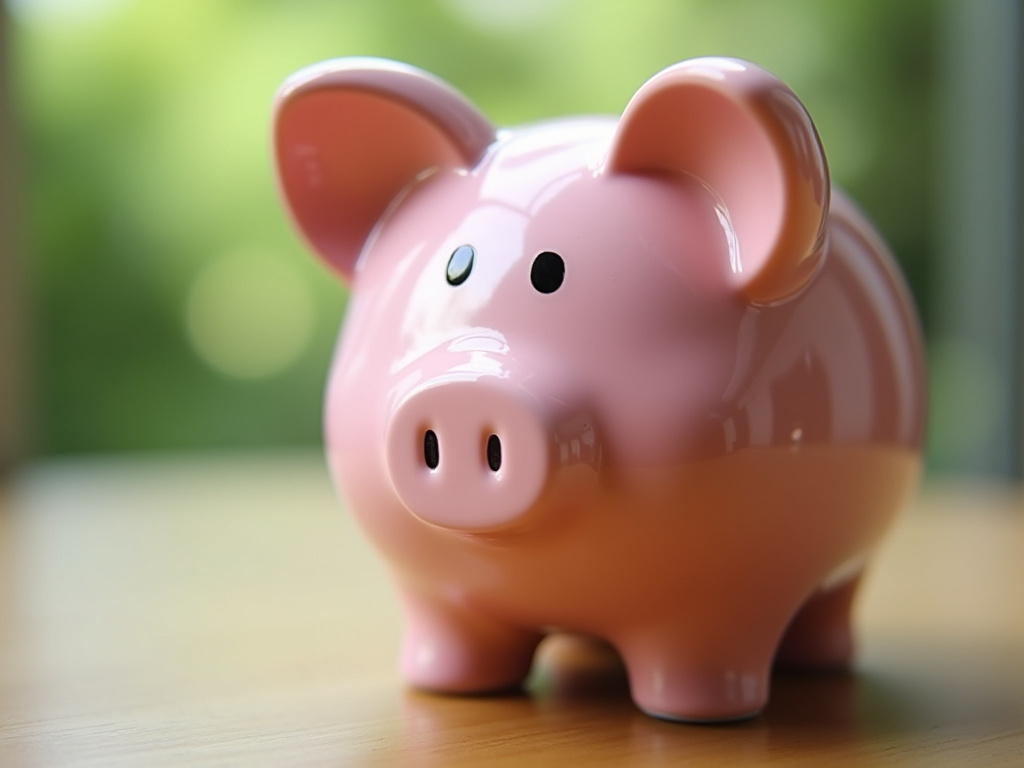 Piggy bank — title loans Robinson