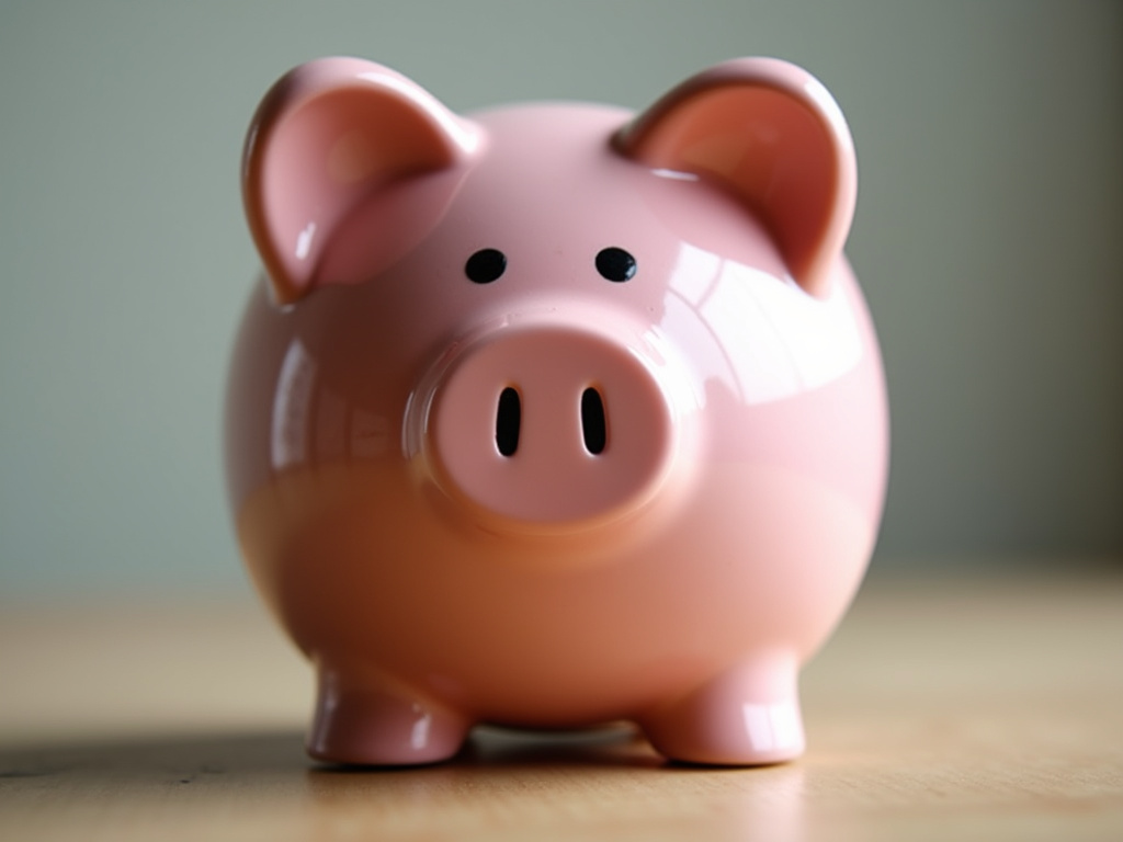 Piggy bank — title loans Woodway