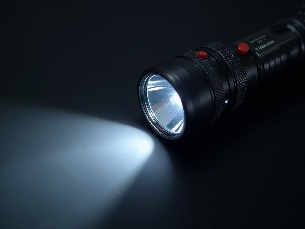 Police flashlight — field sobriety test