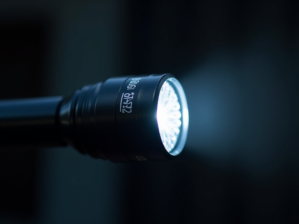 Police flashlight — field sobriety test