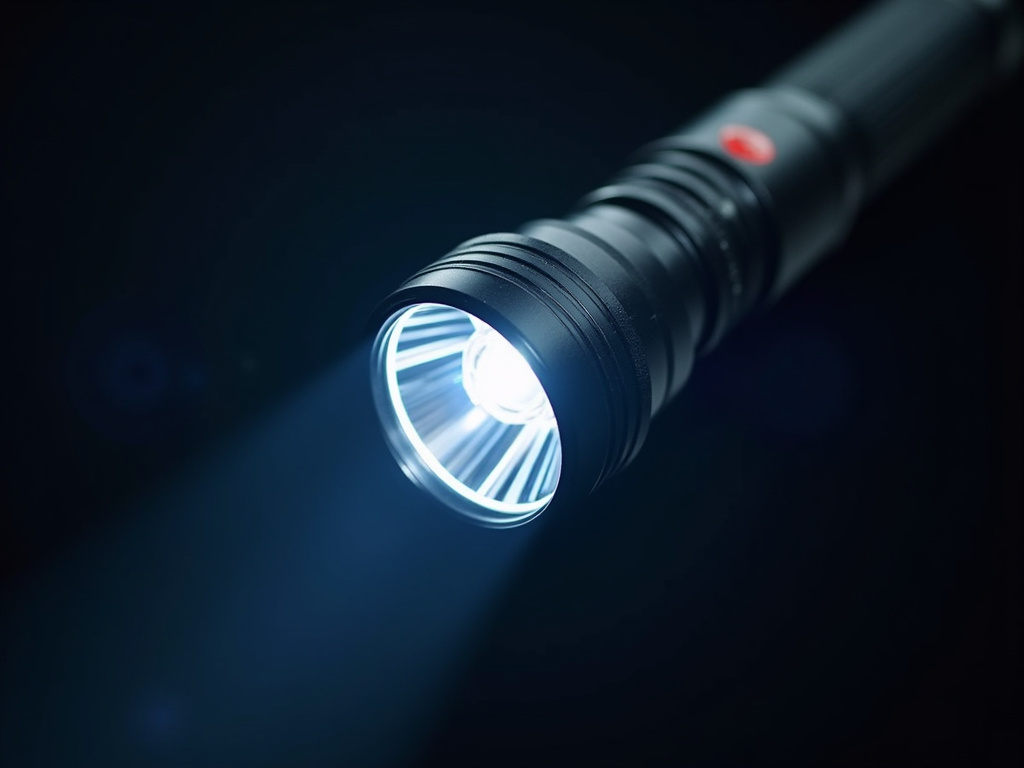 Police flashlight — field sobriety test