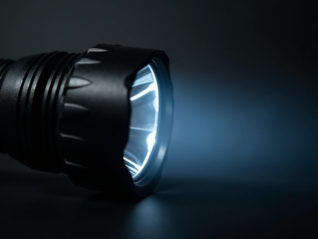 Police flashlight — field sobriety test