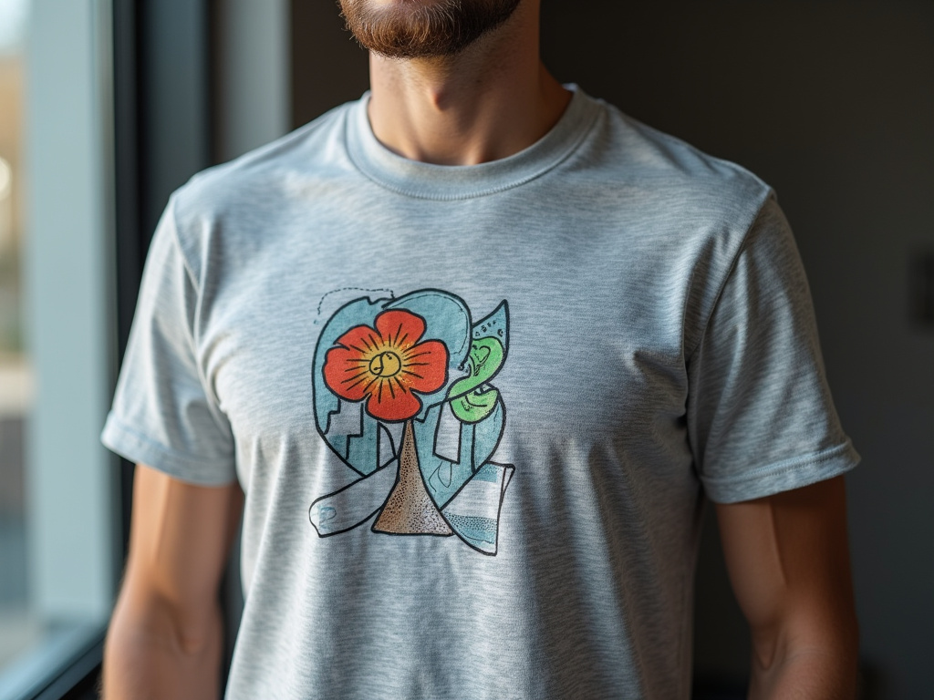 Printed t shirt — custom dtf transfers