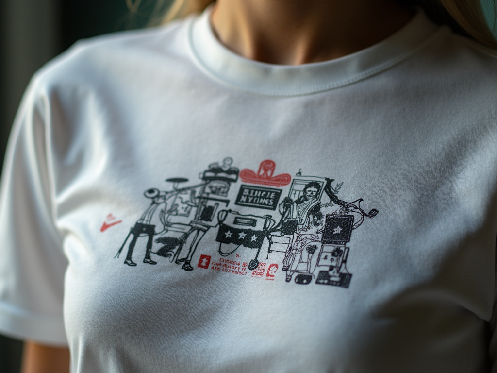 Printed t shirt — custom dtf transfers