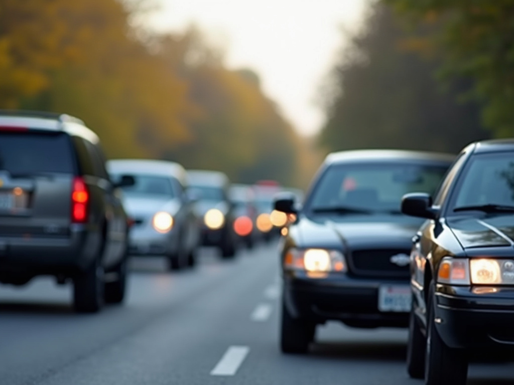 Roadside traffic stop — field sobriety test