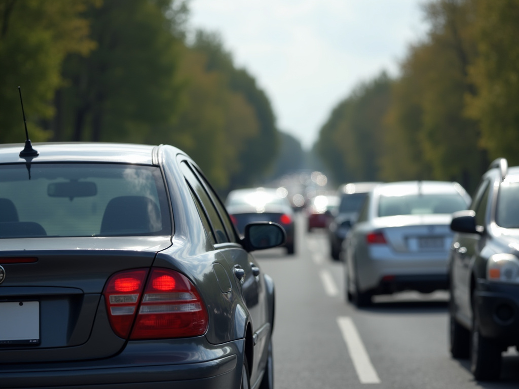 Roadside traffic stop — field sobriety test