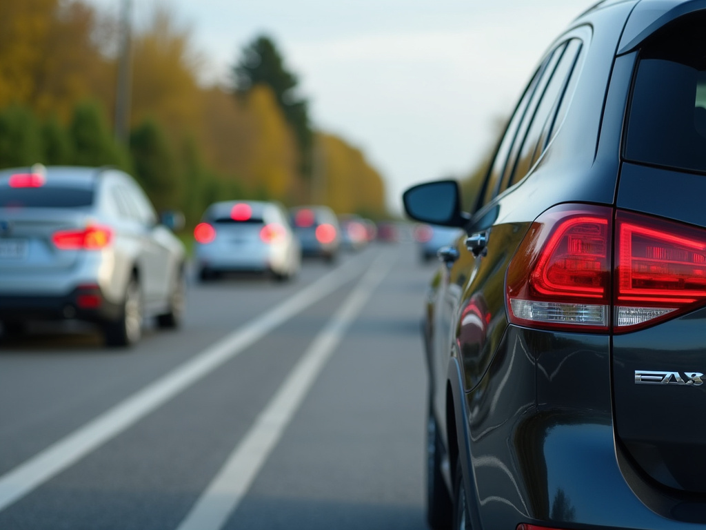 Roadside traffic stop — field sobriety test