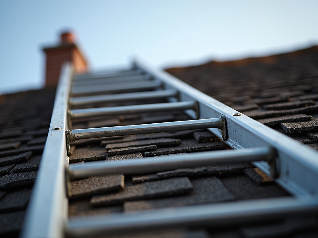 Roof ladder — roofing dacula ga