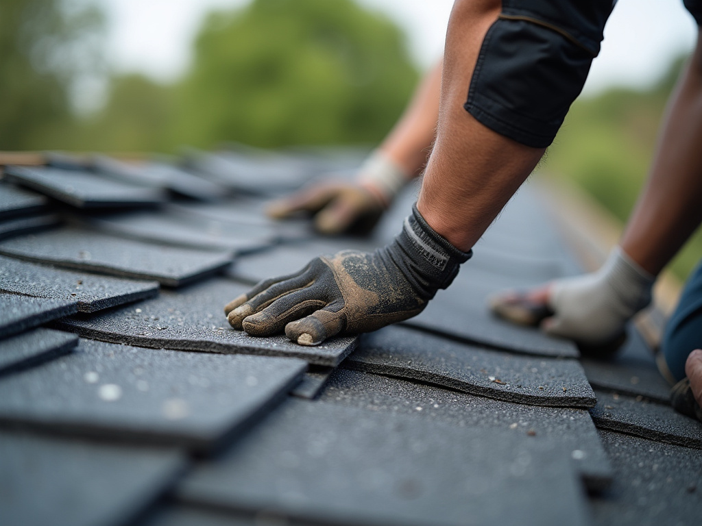 Roof shingle installation — roofing dacula ga