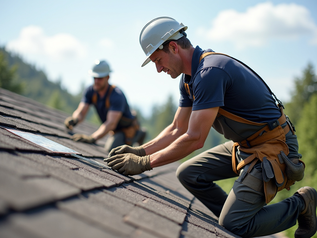 Roofing crew — commercial roofing dacula ga