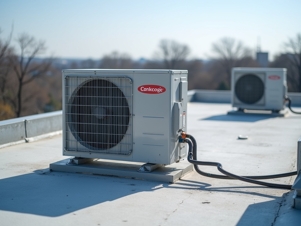 Rooftop ac unit — hvac installation austin