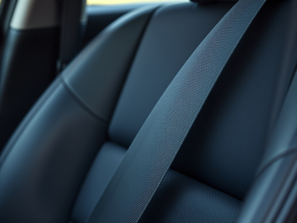 Seatbelt closeup — los angeles head-on collision lawyer