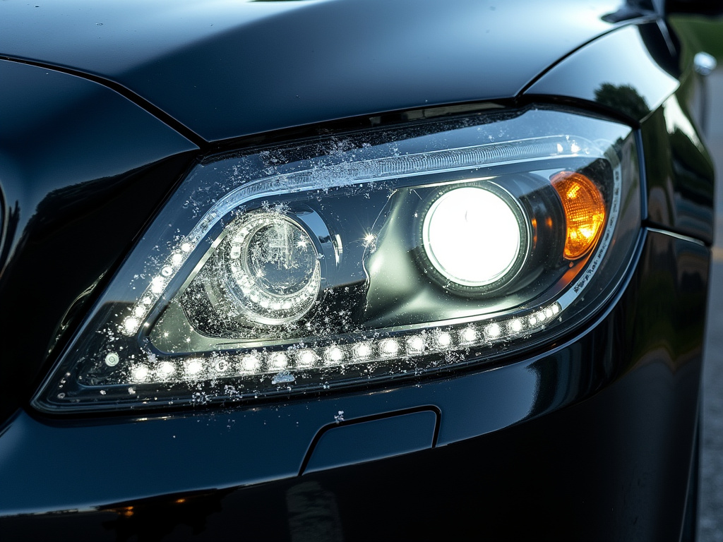 Shattered headlight — pedestrian accident lawyer phoenix