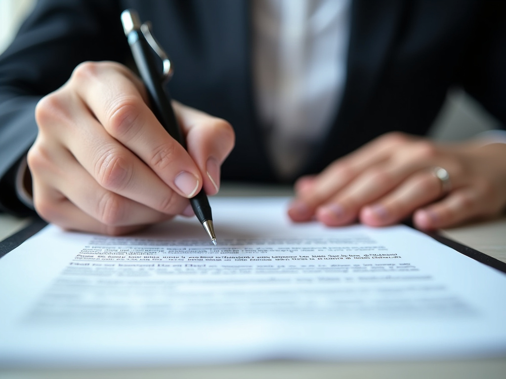 Signing paperwork — title loans Bellmead
