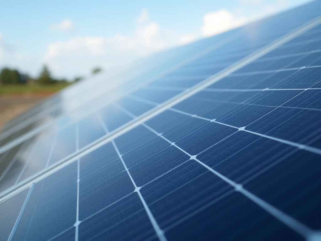 Solar panel array — municipal solar lighting