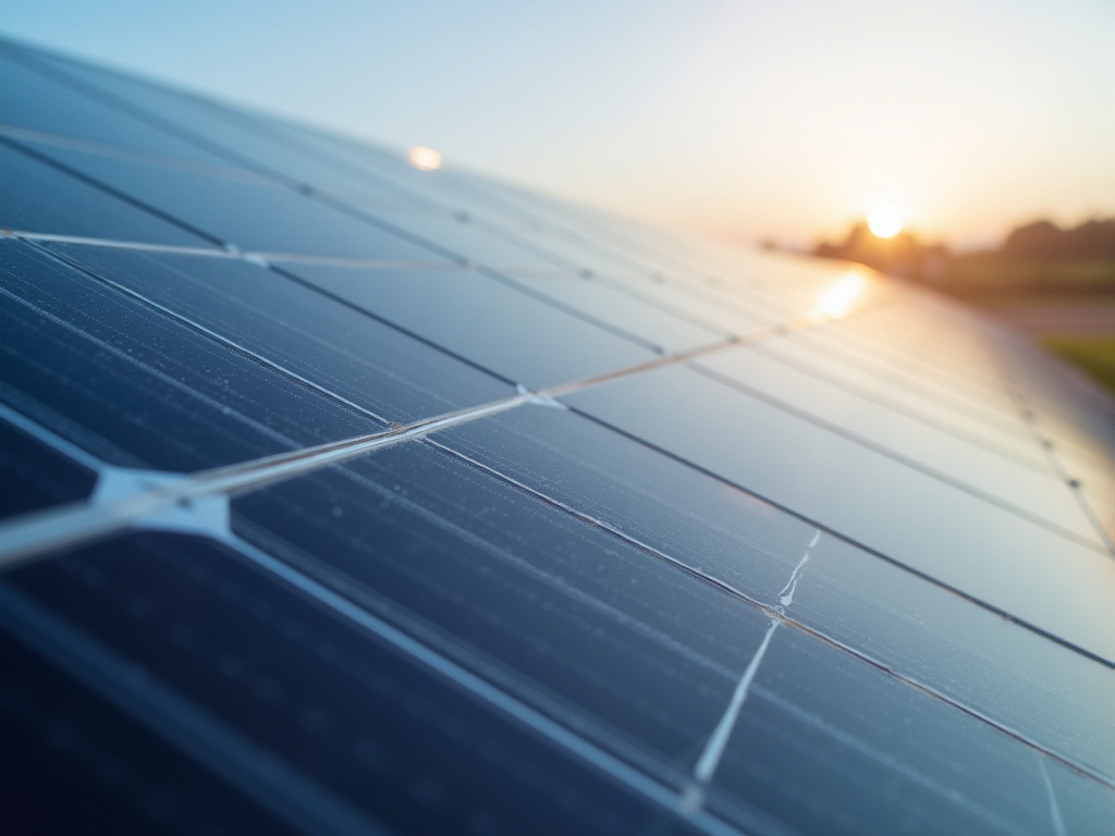 Solar panel closeup — solar security lights