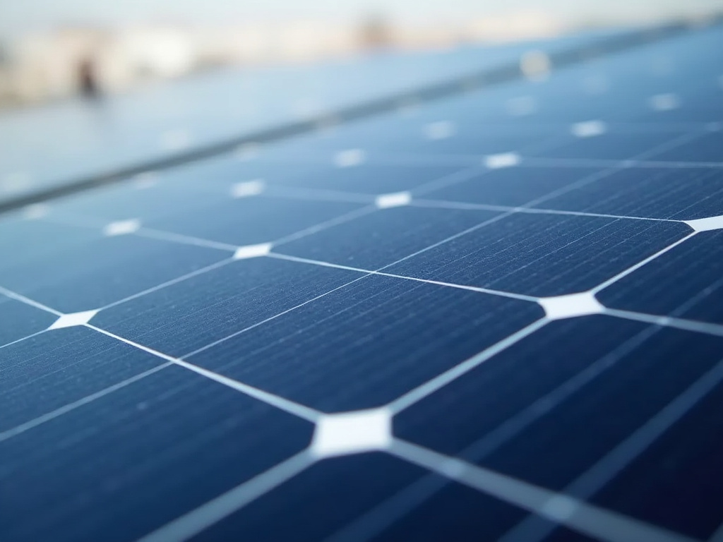 Solar panel closeup — solar security lights