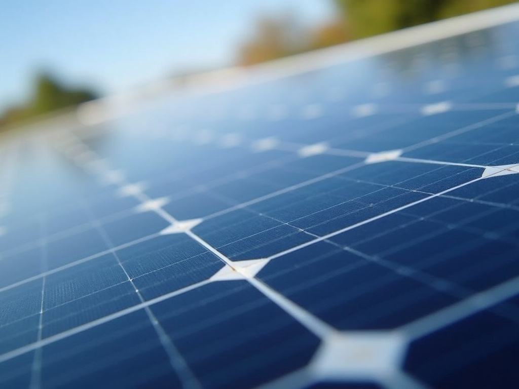 Solar panel closeup — solar security lights