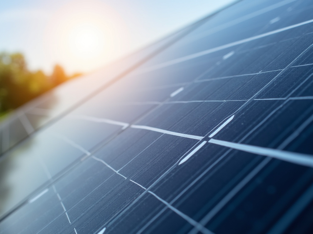 Solar panel closeup — solar security lights