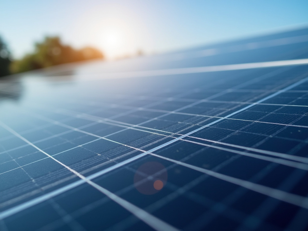 Solar panel closeup — solar security lights