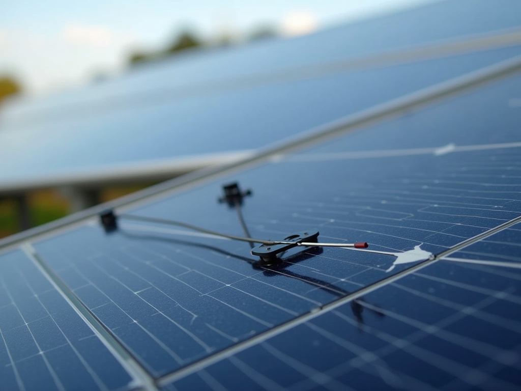Solar panel mount — all-in-two solar lights