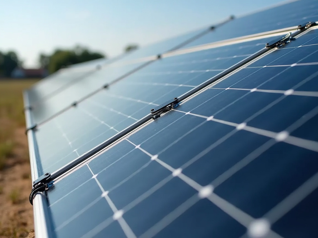 Solar panel mount — all-in-two solar lights