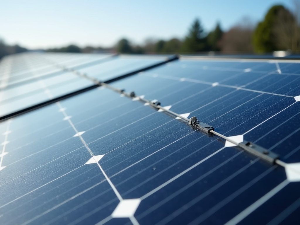 Solar panel mount — all-in-two solar lights