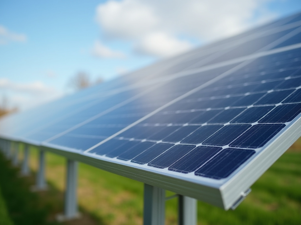 Solar panel post — municipal solar lighting