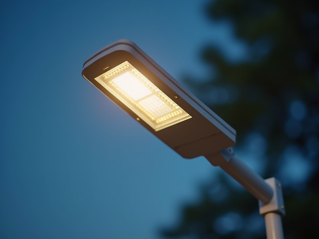 Solar street lamp — solar lighting for military bases