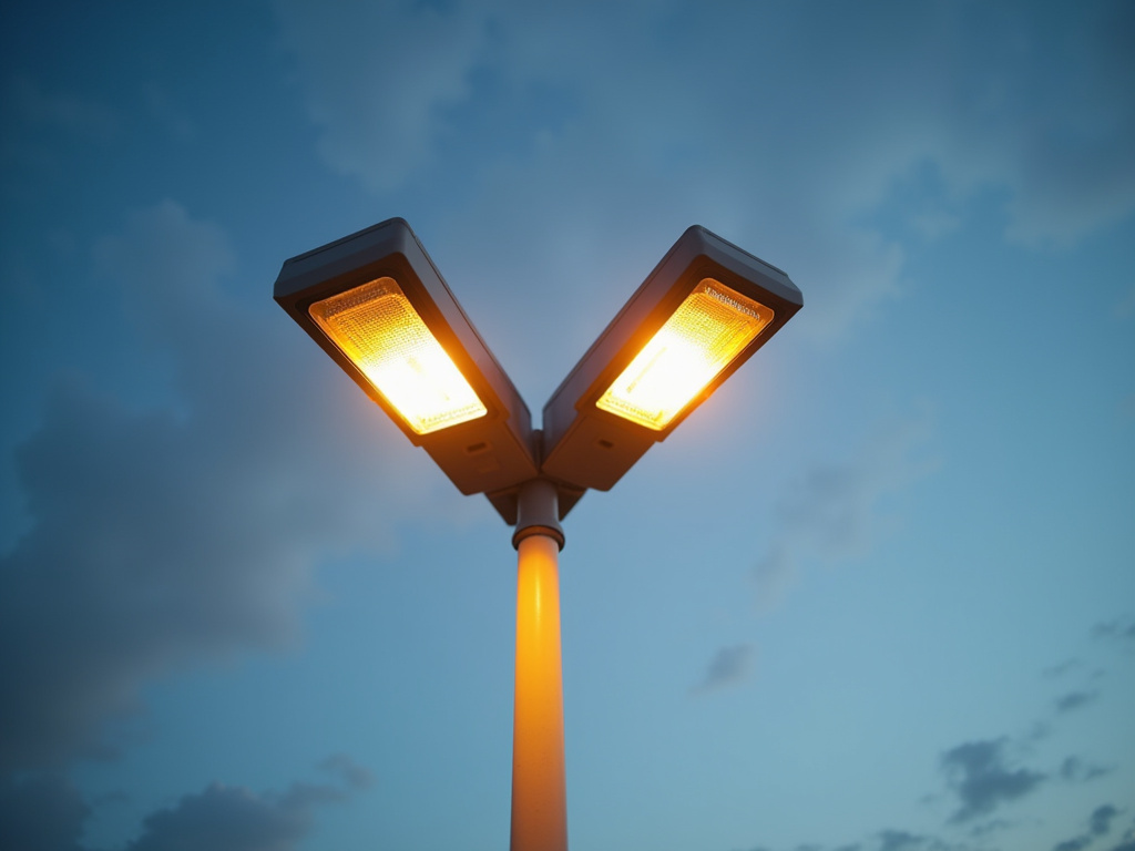 Solar street light — all-in-two solar lights