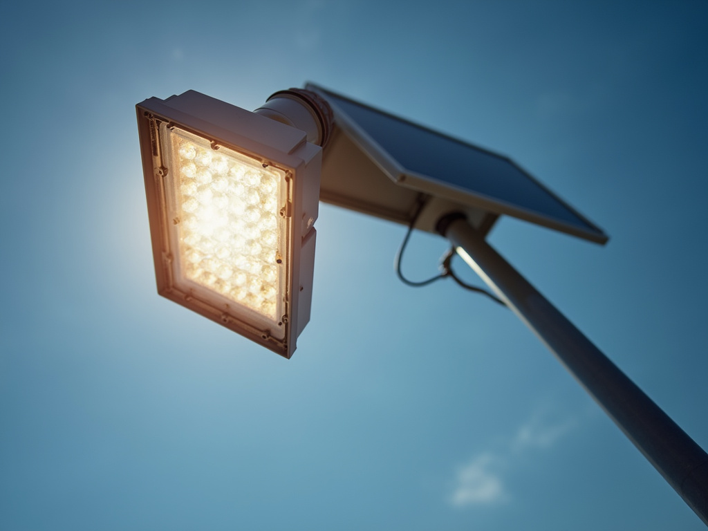 Solar streetlight — bus station solar lighting