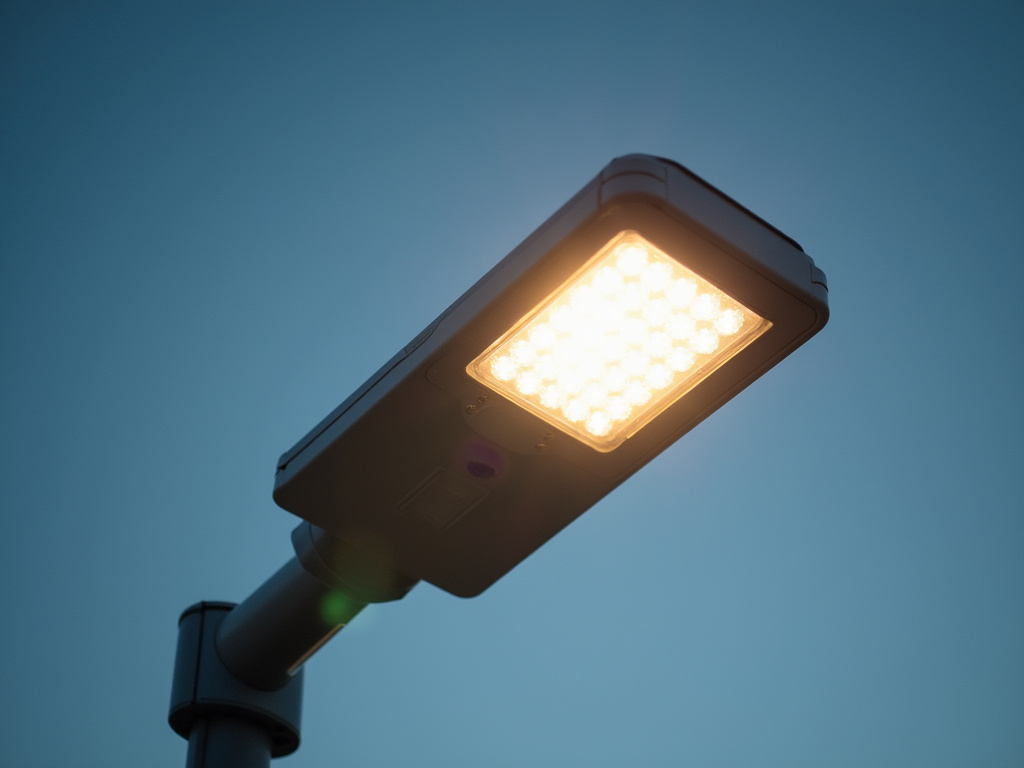 Solar streetlight — solar lighting for military bases