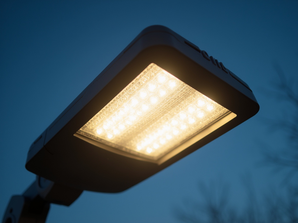 Solar streetlight — solar lighting for military bases