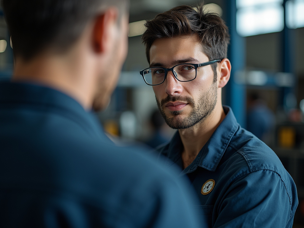 Technician with gauges — hvac installation austin
