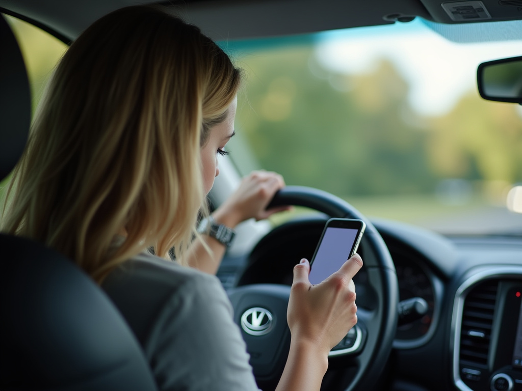 Texting while driving — los angeles distracted driving accident lawyer