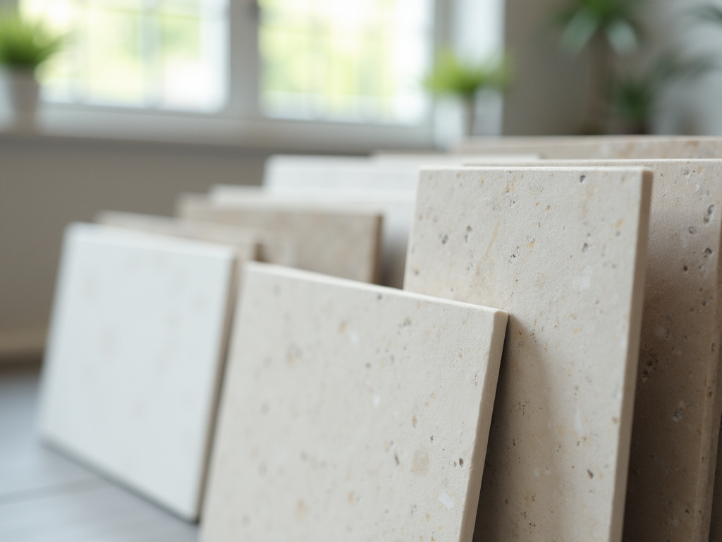 Tile samples — bathroom remodel austin