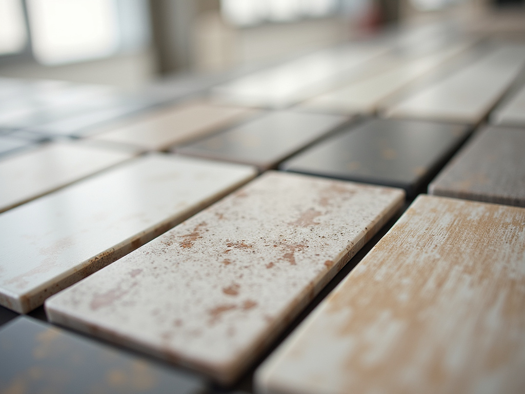 Tile samples — bathroom remodel austin