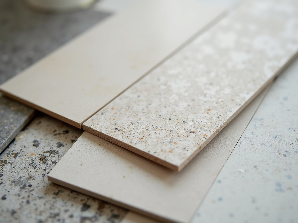 Tile samples — bathroom remodel austin
