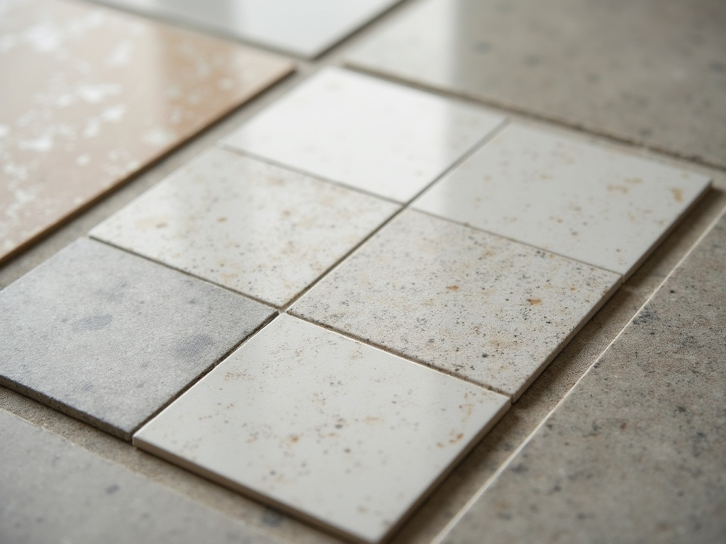 Tile samples — bathroom remodel austin