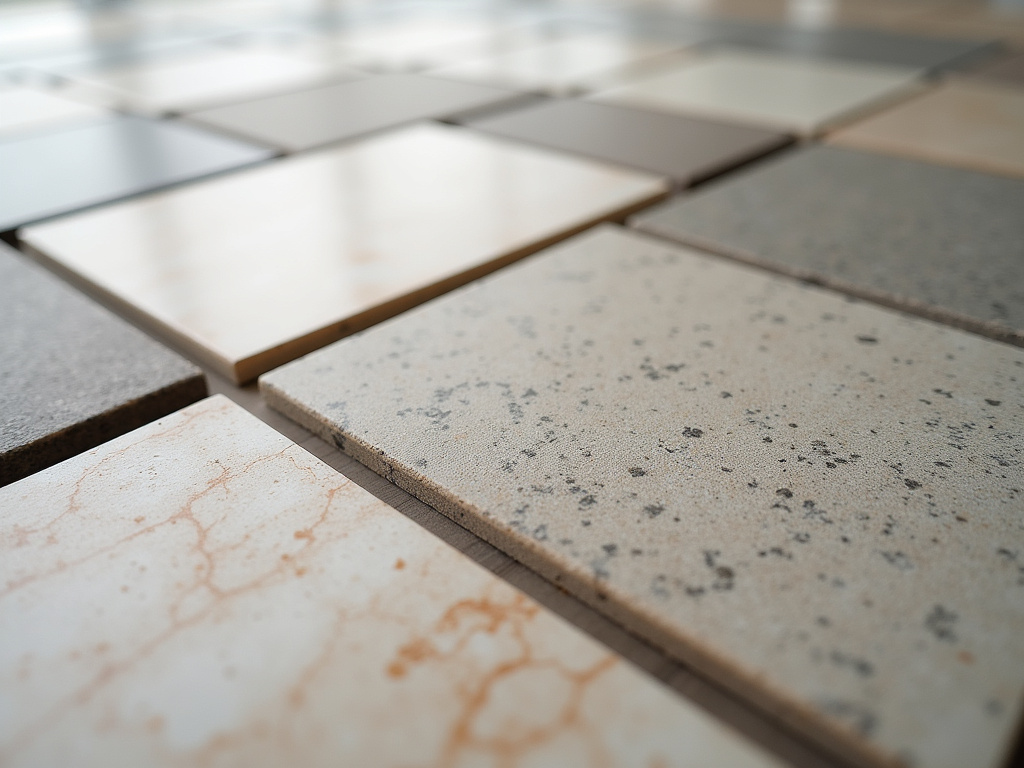 Tile samples — bathroom remodel austin