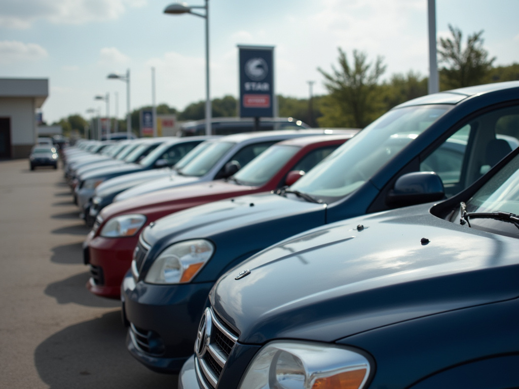 Used car lot — car title loans Waco