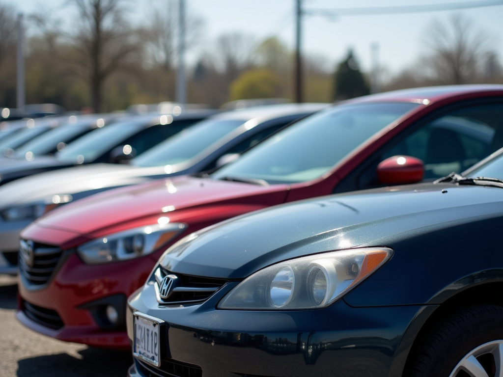 Used car lot — motorcycle title loans Waco
