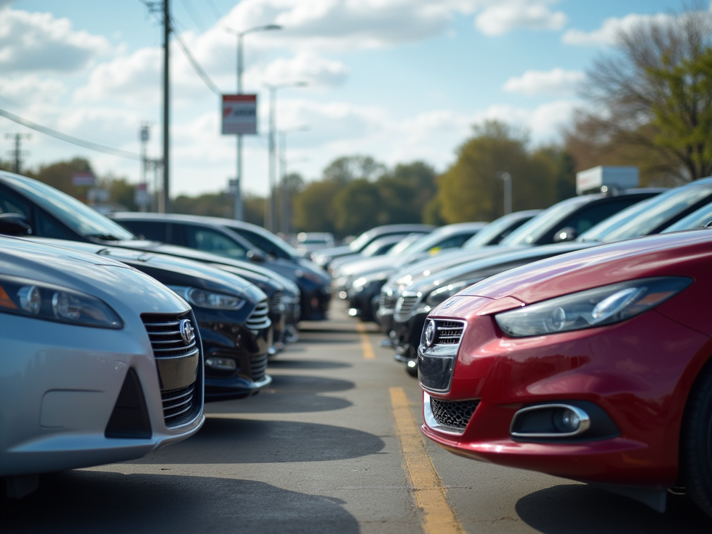 Used car lot — motorcycle title loans Waco